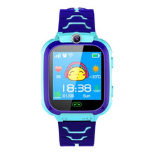 Load image into Gallery viewer, Kids Smart Waterproof Watch Anti-Lost Kid Wristwatch With GPS Positioning And SOS Function Blue Pink Watchs For Children W2
