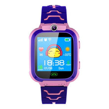 Load image into Gallery viewer, Kids Smart Waterproof Watch Anti-Lost Kid Wristwatch With GPS Positioning And SOS Function Blue Pink Watchs For Children W2
